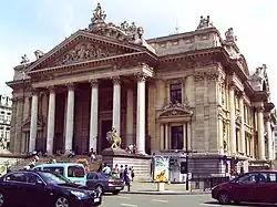 The former Brussels Stock Exchange building.
