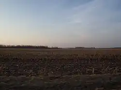 Buck Township includes wide farmlands.