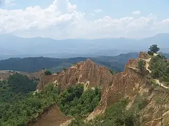 Melnik Earth Pyramids, Pirin Mountains