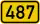 Bundesstraße 487 number.svg