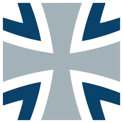 Emblem of the Bundeswehr, the modern German armed forces (since 1956)