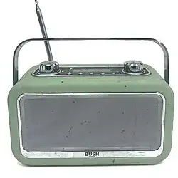 Bush Classic Leather Look retro style DAB radio