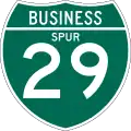 Interstate 29 Business marker