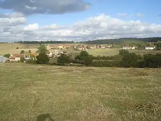 A general view of Bussy-la-Pesle