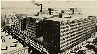 Butler Brothers warehouses in Jersey City, New Jersey, c.1910
