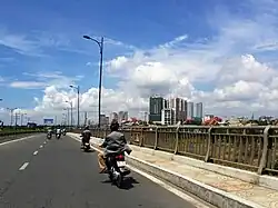 An Phú Ward looked from Rạch Chiếc Bridge