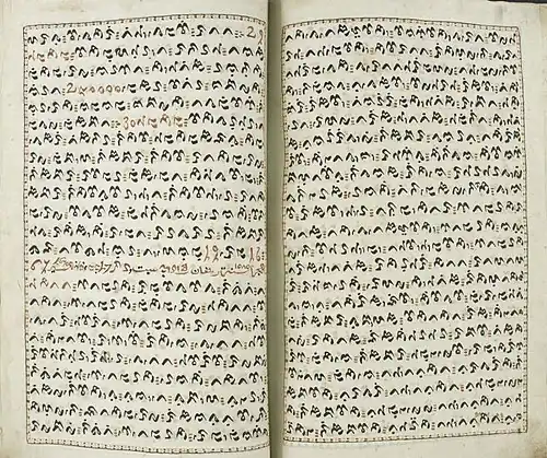 Diary of the prince of Gowa, collection of the Tropenmuseum