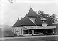 Minangkabau mosque in Padang Panjang year 1912