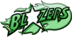 Logo of De La Salle-College of Saint Benilde Blazers and Lady Blazers