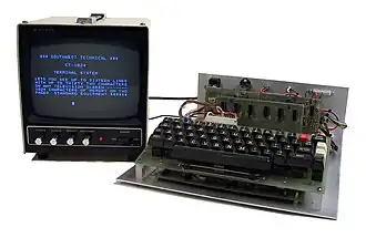 CT-1024 Terminal with monitor (January 1975)