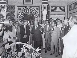Beji Caid Essebsi at the Ministry of Foreign Affairs in 1981.