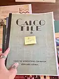 A CalCo tile catalog.