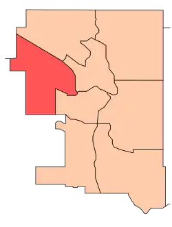 Calgary Federal Districts