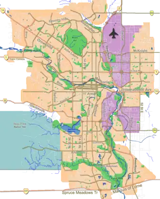 Rundle is located in Calgary