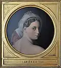 Jean Auguste Dominique Ingres, Tête de la Grande Odalisque,1814-1816
