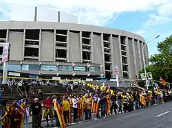 Catalan Way at the Camp Nou