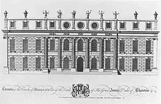 Cannons House, Middlesex, one of many architects involved in the house's design