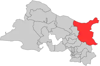 Situation of the canton of Trets in the department of Bouches-du-Rhône
