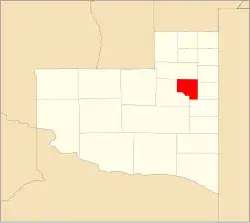 37°54′07″S 63°44′36″W﻿ / ﻿37.9019°S 63.7433°W﻿ / -37.9019; -63.7433