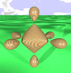 surface with 6 defining points