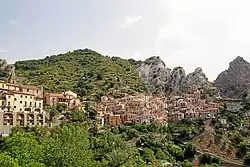 View of Castelmezzano