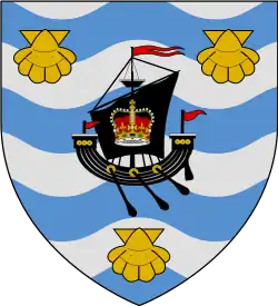 Coat of arms of former Governor-General Dame Catherine Tizard[84]