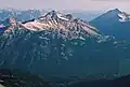 Cayoosh Mountain, southern aspect, as seen from Slalok Mountain (Mt. Marriott in upper right)