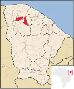 Location in Ceará