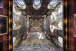 Ceiling of the Salon Denon with frescoes by Müller (1863–1866)