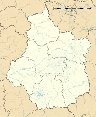 Courtenay is located in Centre-Val de Loire