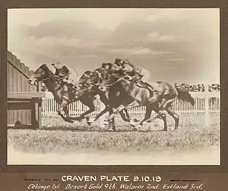 Cetigne, 1918 winner