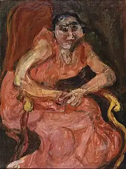 Woman in Pink (c. 1924) oil on canvas, 73 × 54.3 cm., Saint Louis Art Museum