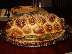 Ashkenazi Jewish challah bread