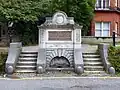 1892 monument commemorating the historic Hampstead Wells.