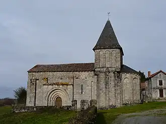The church in Reilhac