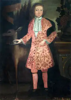 Charles Carroll of Annapolis as a child, c.1712