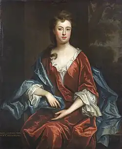 Alicia Brownlow (1684–1727), painting by Charles d' Agar