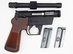 A quick change barrel system using threads, intended to be assembled and disassembled without tools.