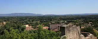 View of Châteauneuf-de-Gadagne