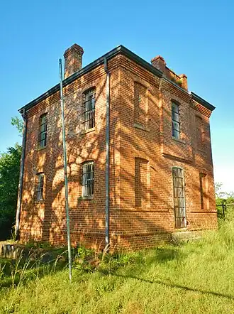 Constructed in Cusseta in 1902, this two-story fireproof jail facility served the county until 1975. It is listed on the National Register of Historic Places on March 13, 1986.