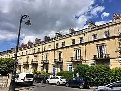 colour photograph of Westbourne Villas in Bristol in 2019