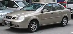 Chevrolet Optra sedan (pre-facelift, Malaysia)