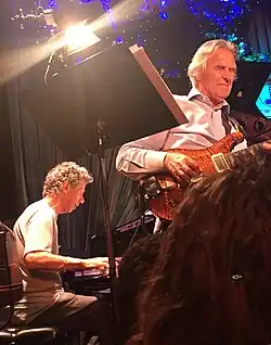 Chick Corea's and John McLaughlin at the club on Corea's 75th birthday, December 10, 2016