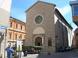 Exterior of the church