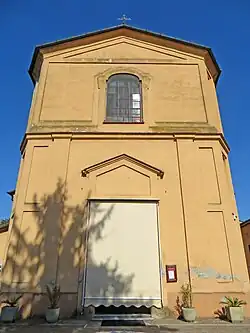 Church of San Michele (Trecasali) - facade