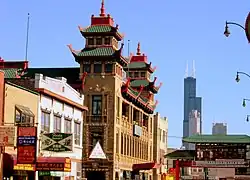 Chinatown neighborhood within Armour Square.