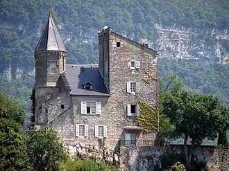 The Château de Châtillon, in Chindrieux