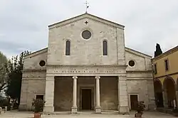 Façade of Chiusi Cathedral