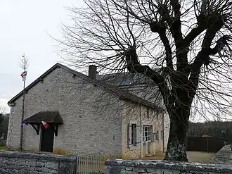 The town hall in Chourgnac