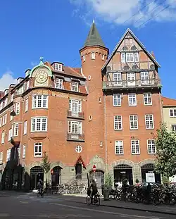 Corner of Christian IX's Fade with Ny Østergade